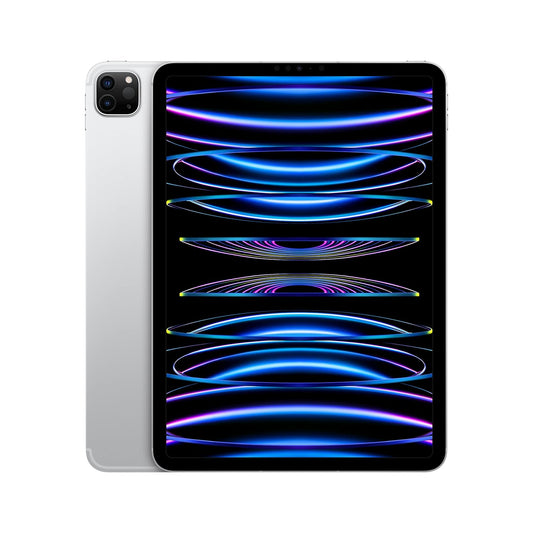 Apple iPad Pro 11″ (4th Generation): with M2 chip, Liquid Retina Display, 2TB, Wi-Fi 6E + 5G Cellular, 12MP front/12MP and 10MP Back Cameras, Face ID, All-Day Battery Life – Silver